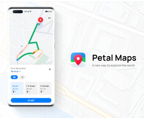 Huawei Petal Map คู่แข่ง รายใหม่ของ Google Map